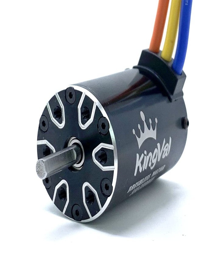 KingVal Replacement 550 4300KV Sensorless Brushless Motor Shaft Diameter 5mm Compatible with 1/10 RC Car - Image 3